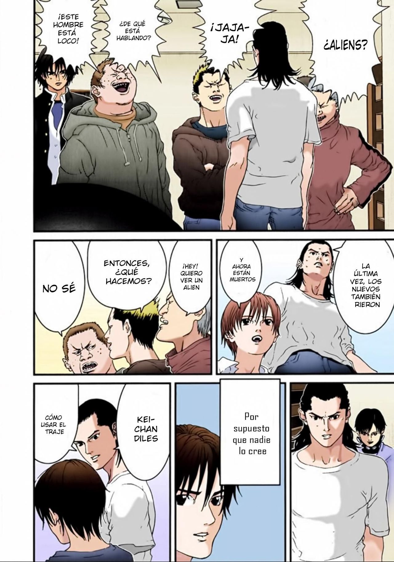 Read Gantz Full Color ES Manga Online