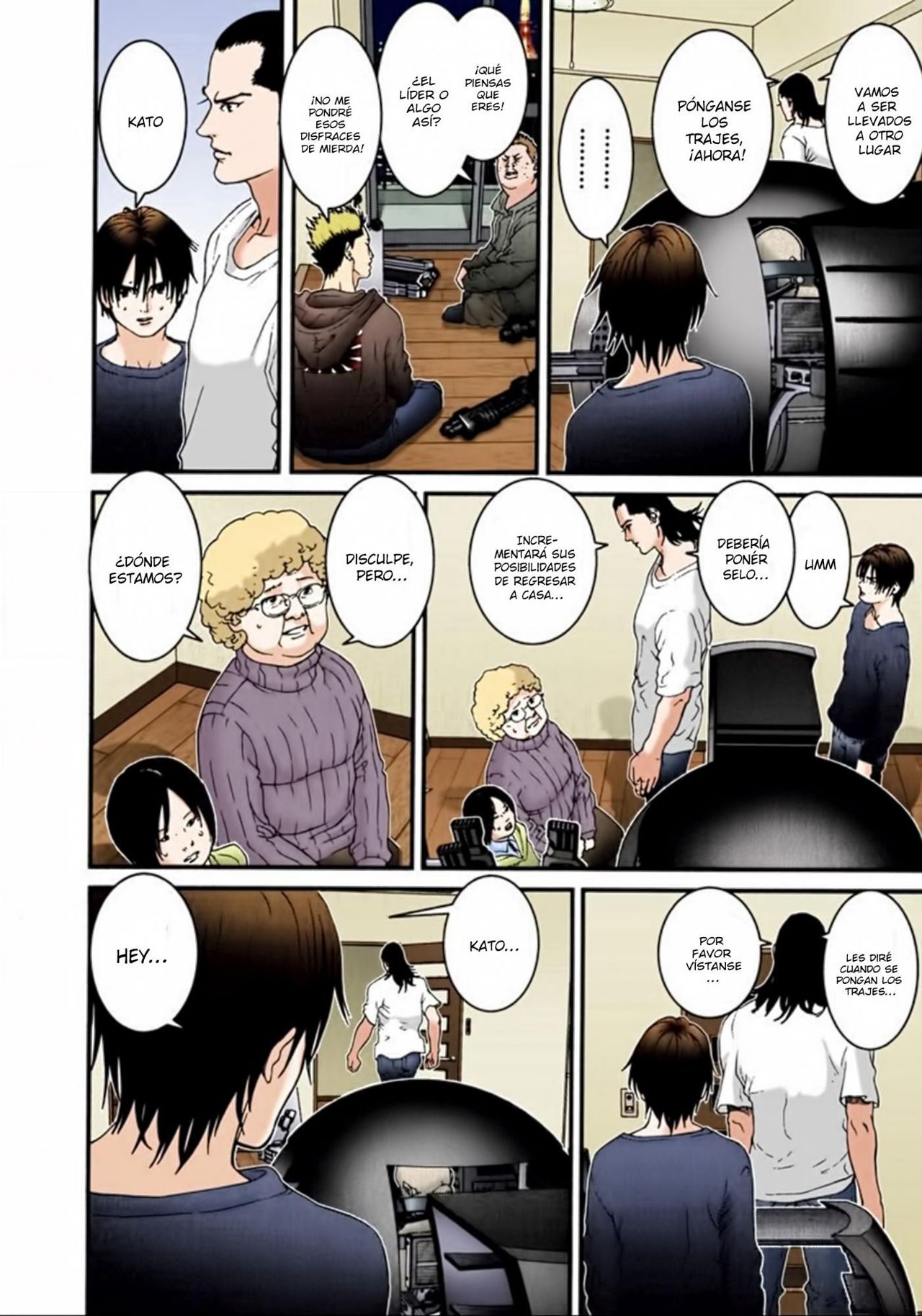 Read Gantz Full Color ES Manga Online