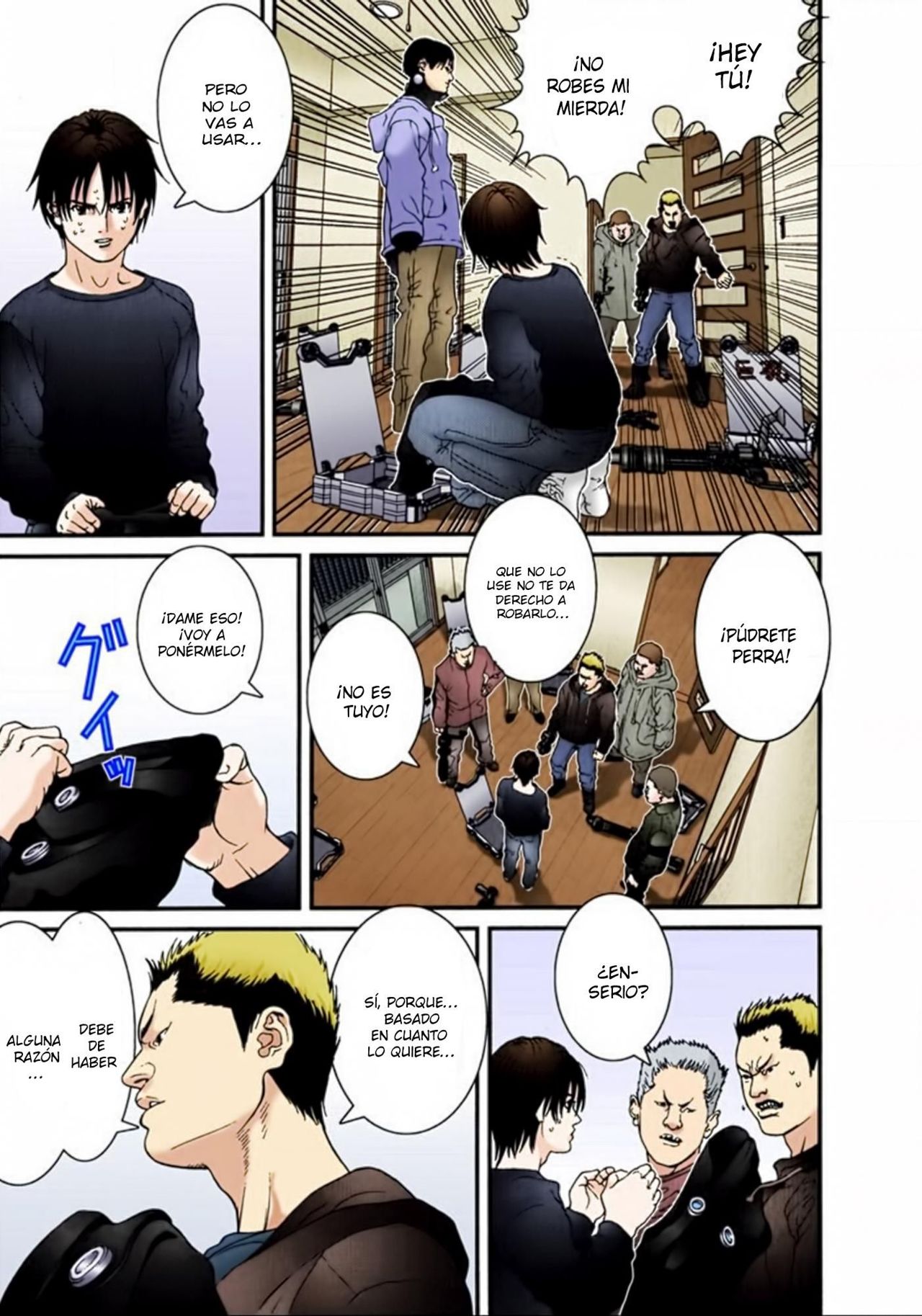 Read Gantz Full Color ES Manga Online