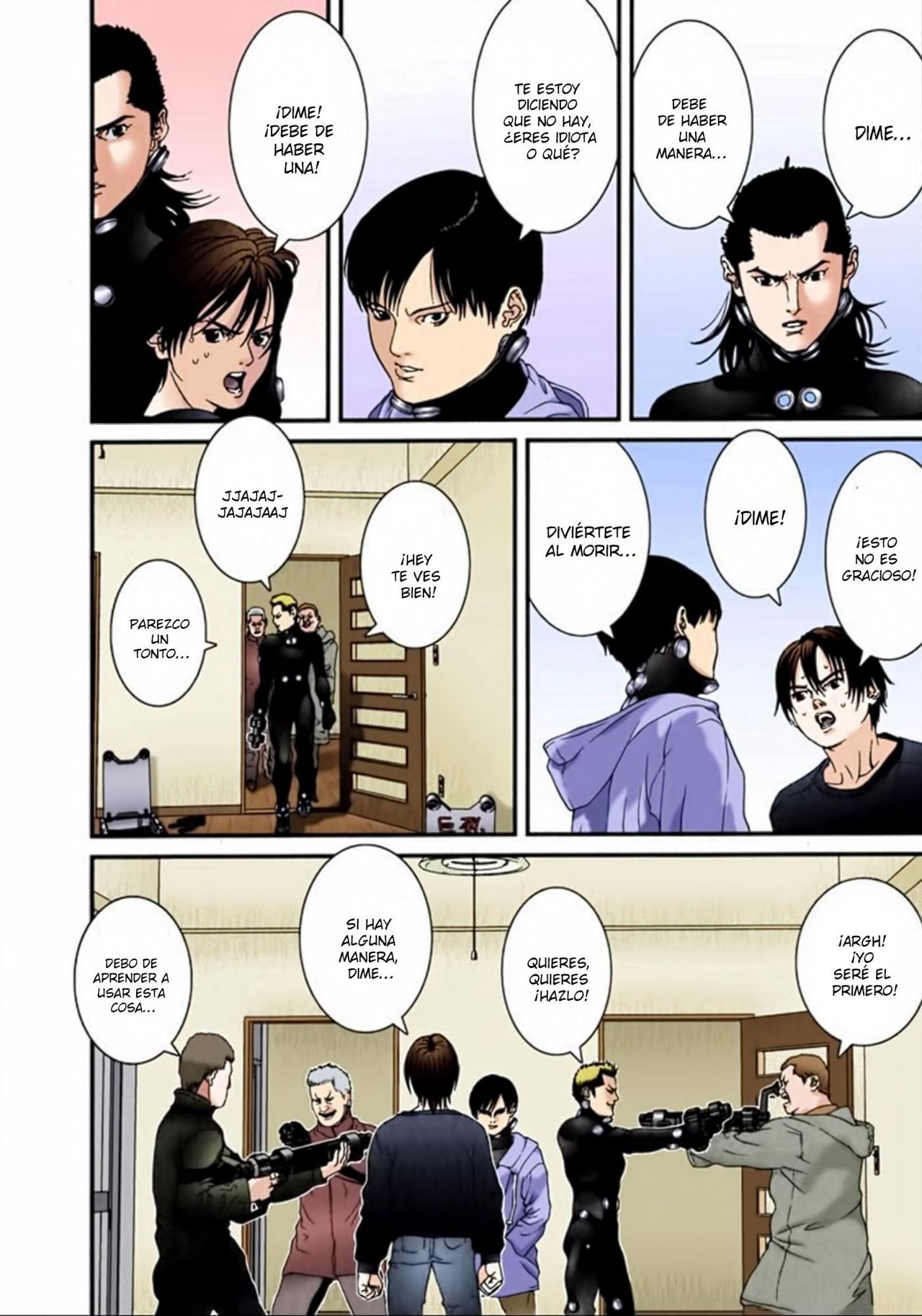 Read Gantz Full Color ES Manga Online