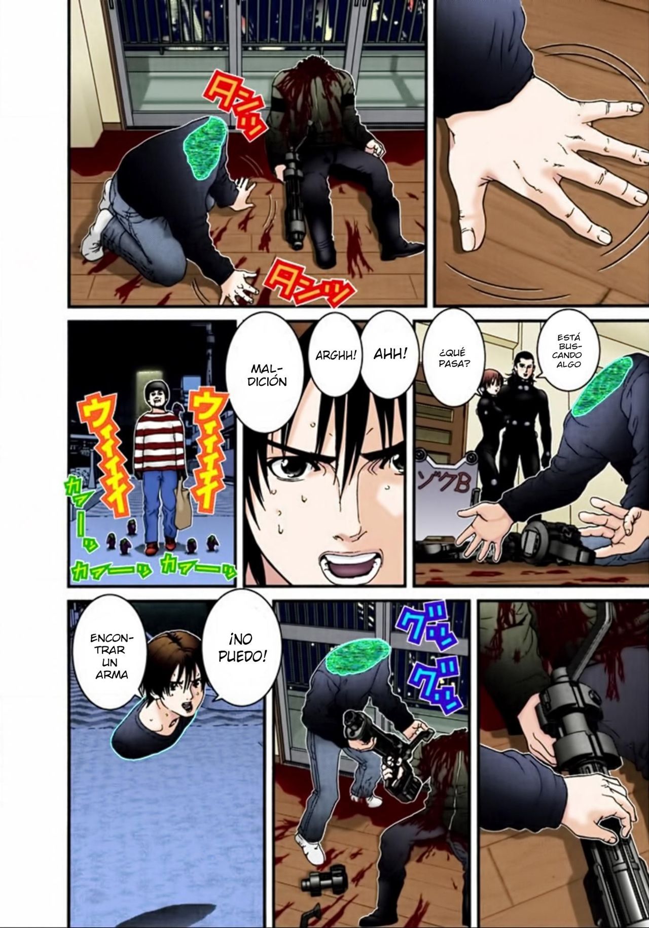 Read Gantz Full Color ES Manga Online