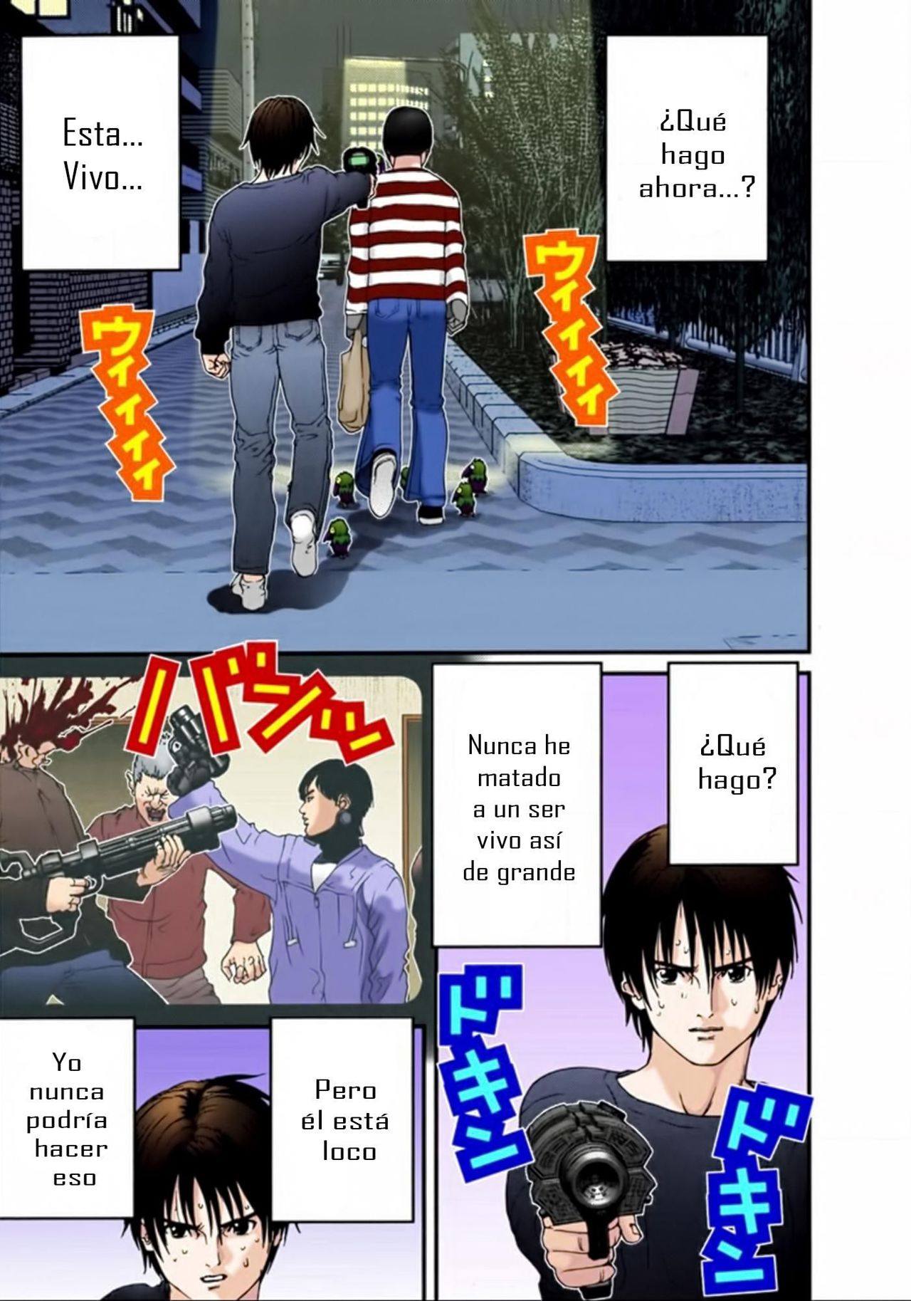 Read Gantz Full Color ES Manga Online