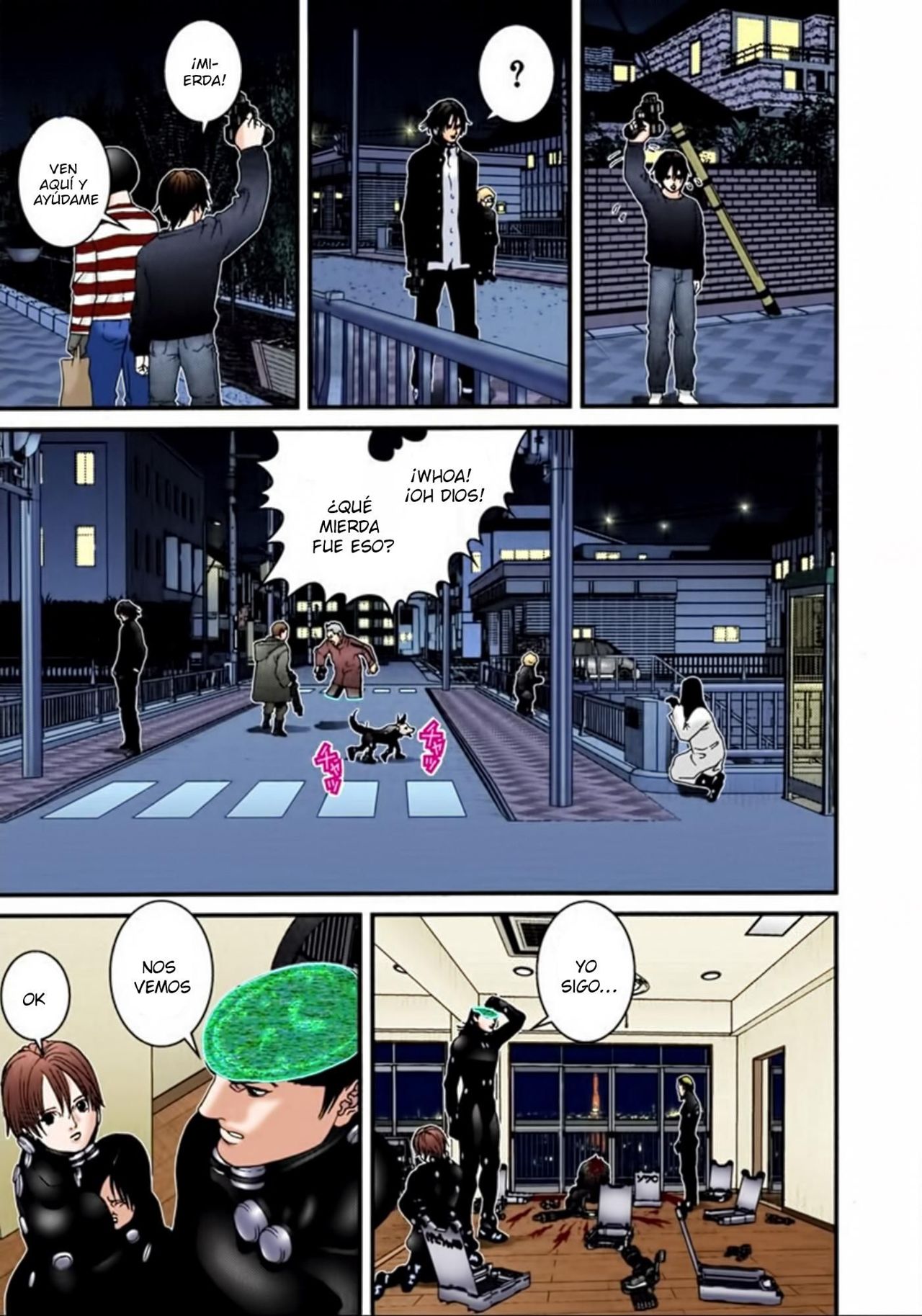 Read Gantz Full Color ES Manga Online