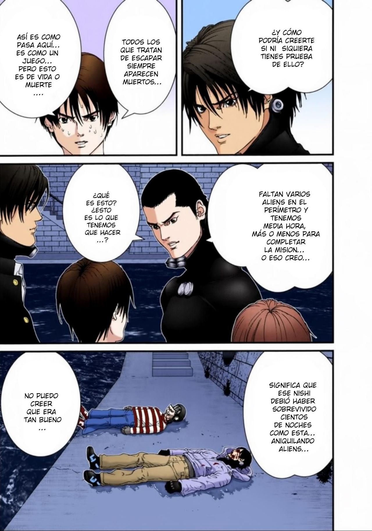 Read Gantz Full Color ES Manga Online
