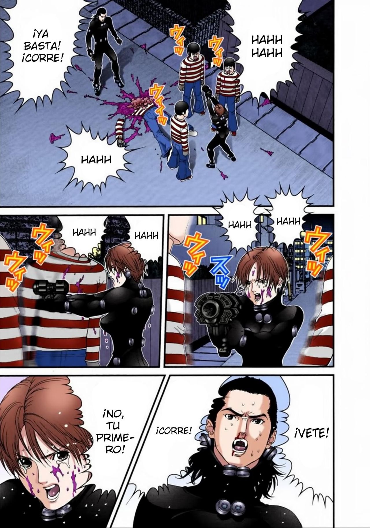 Read Gantz Full Color ES Manga Online