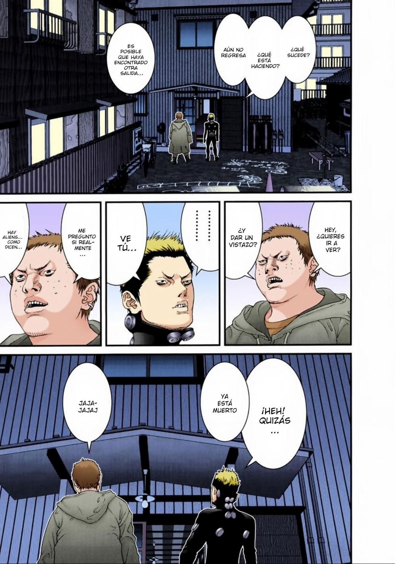 Read Gantz Full Color ES Manga Online