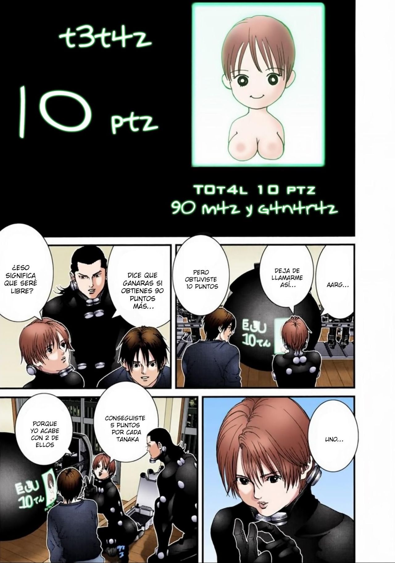 Read Gantz Full Color ES Manga Online