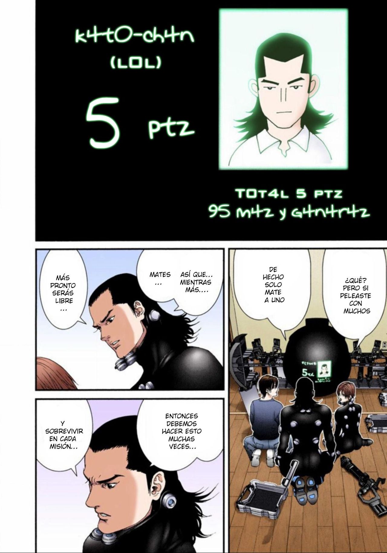 Read Gantz Full Color ES Manga Online