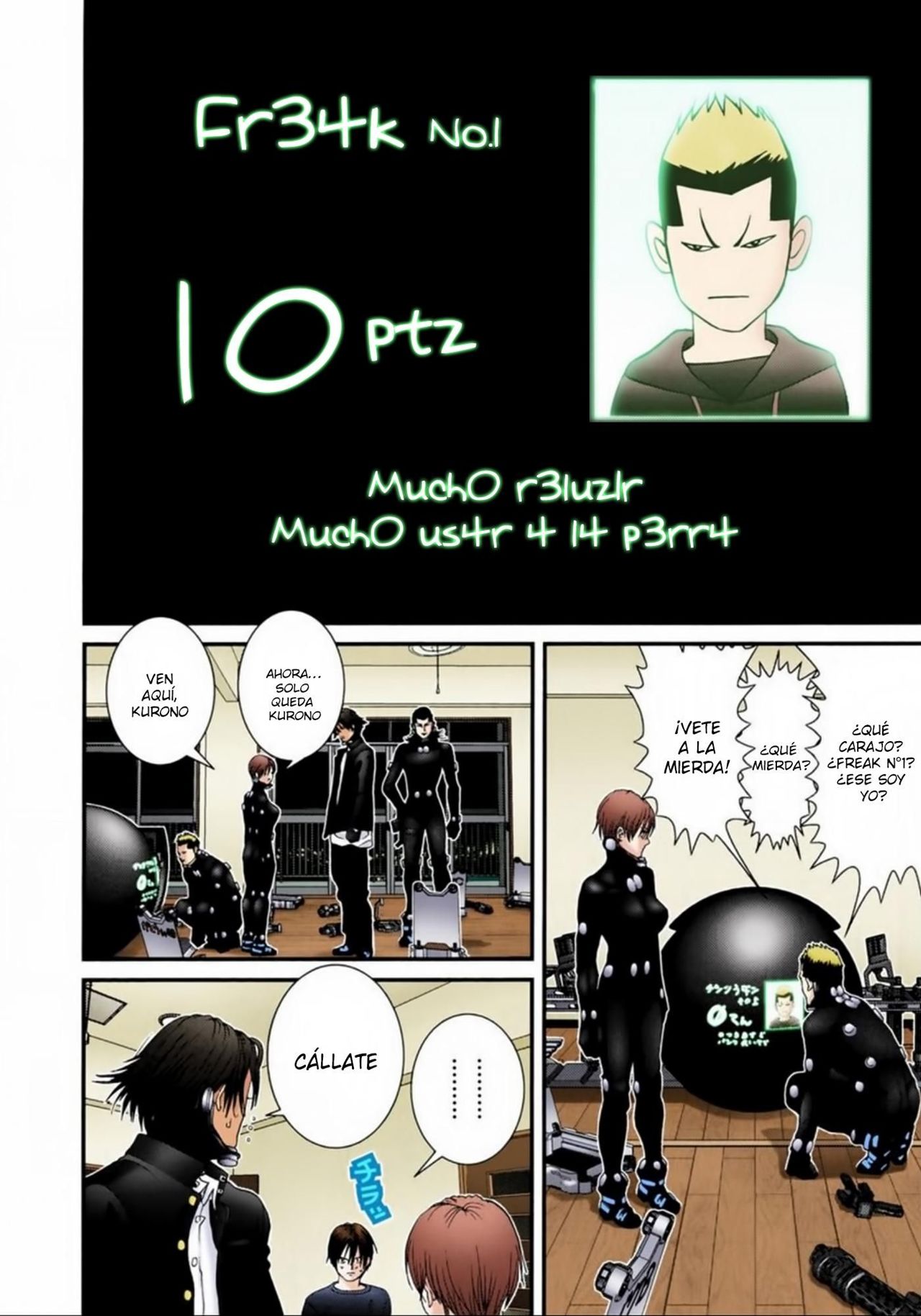 Read Gantz Full Color ES Manga Online