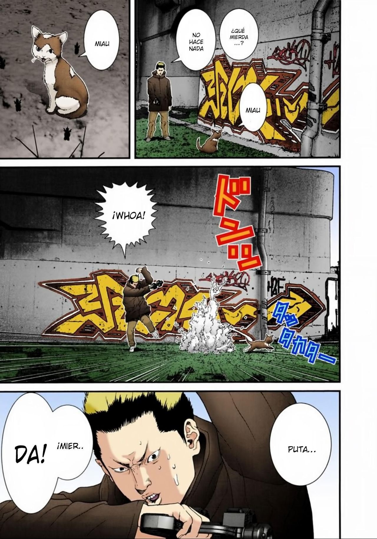 Read Gantz Full Color ES Manga Online