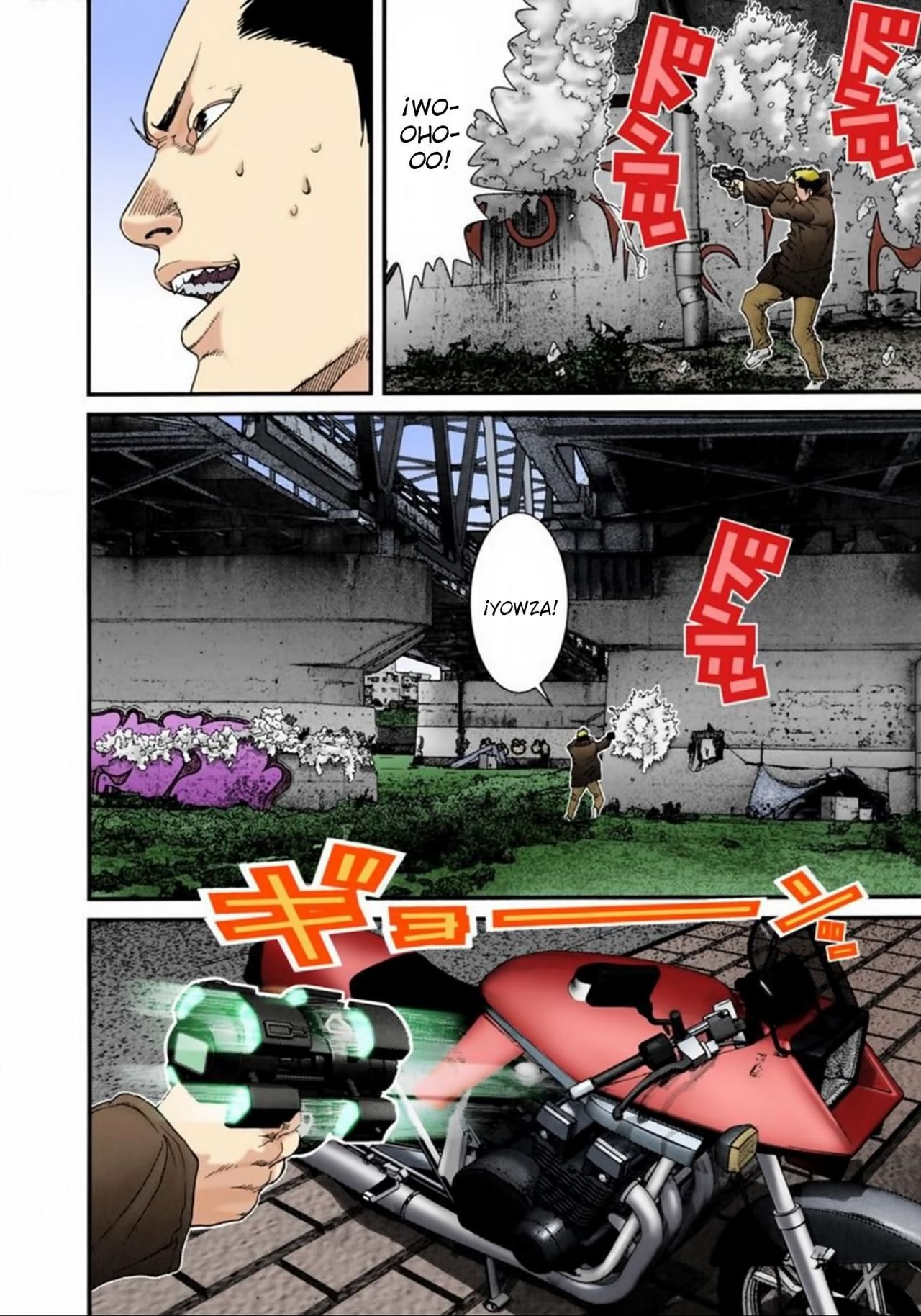 Read Gantz Full Color ES Manga Online