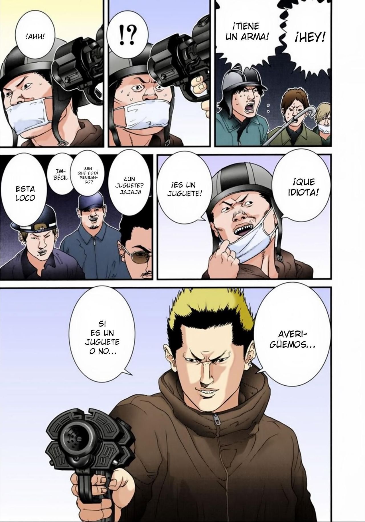 Read Gantz Full Color ES Manga Online
