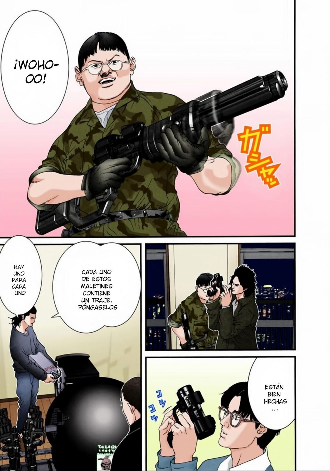 Read Gantz Full Color ES Manga Online