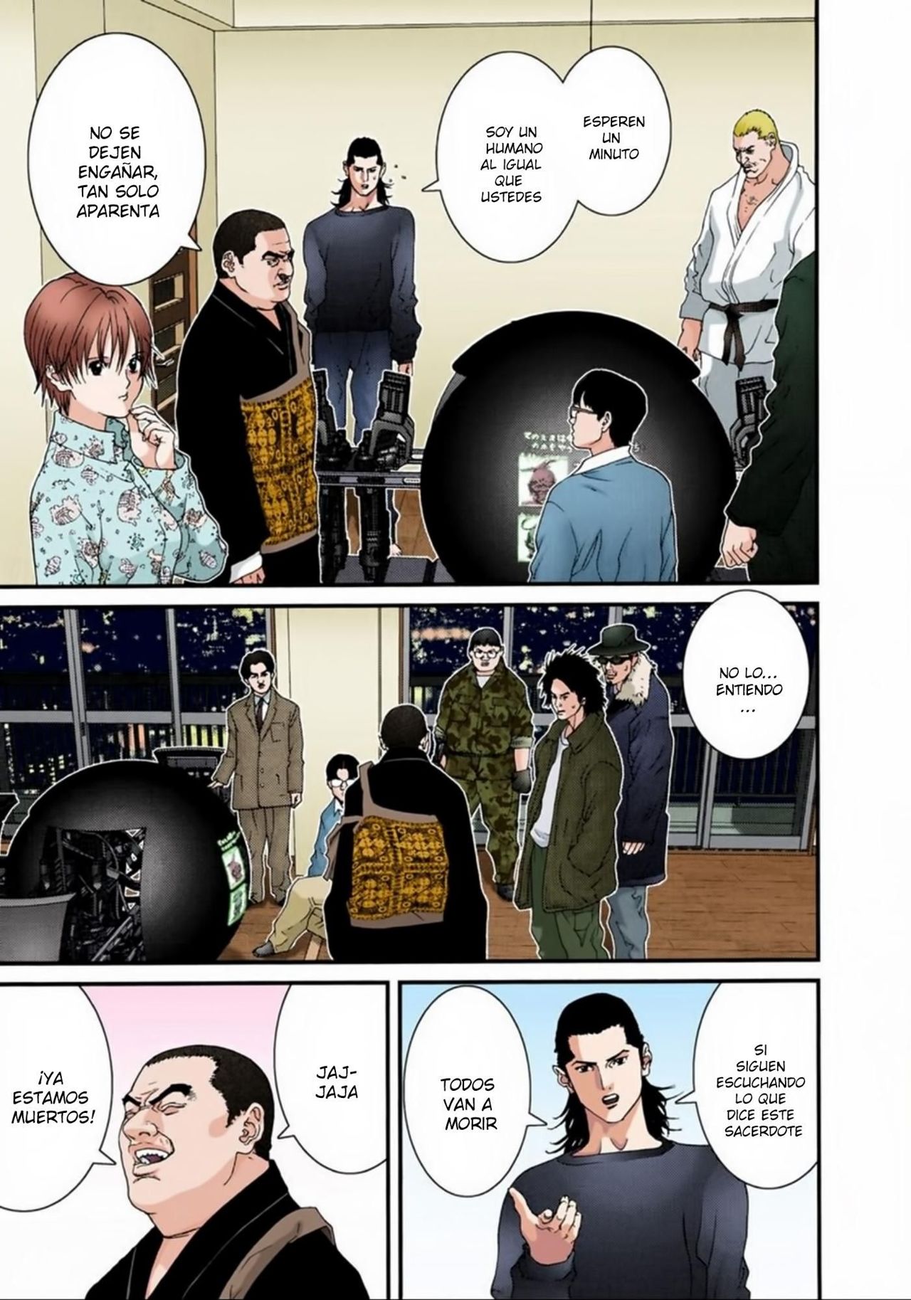 Read Gantz Full Color ES Manga Online