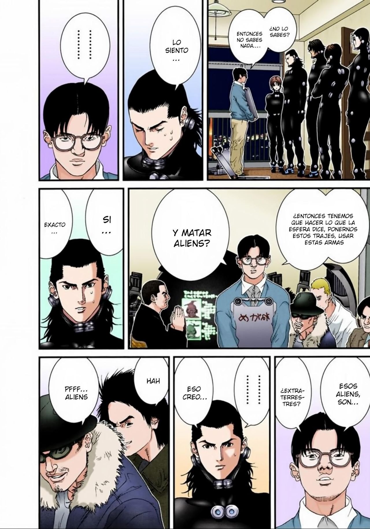 Read Gantz Full Color ES Manga Online