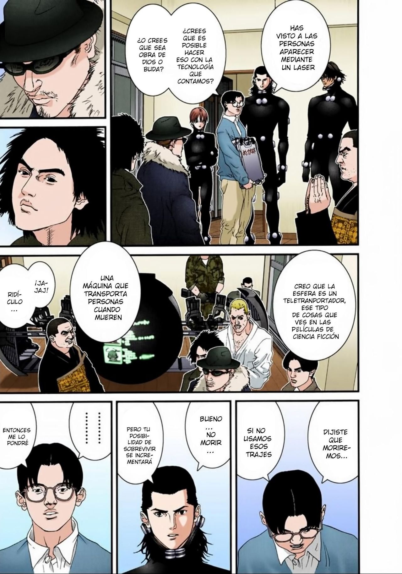Read Gantz Full Color ES Manga Online