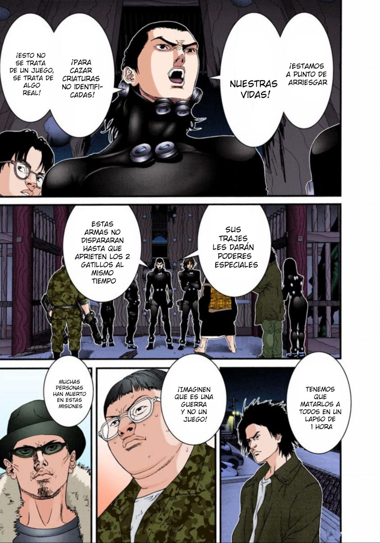 Read Gantz Full Color ES Manga Online