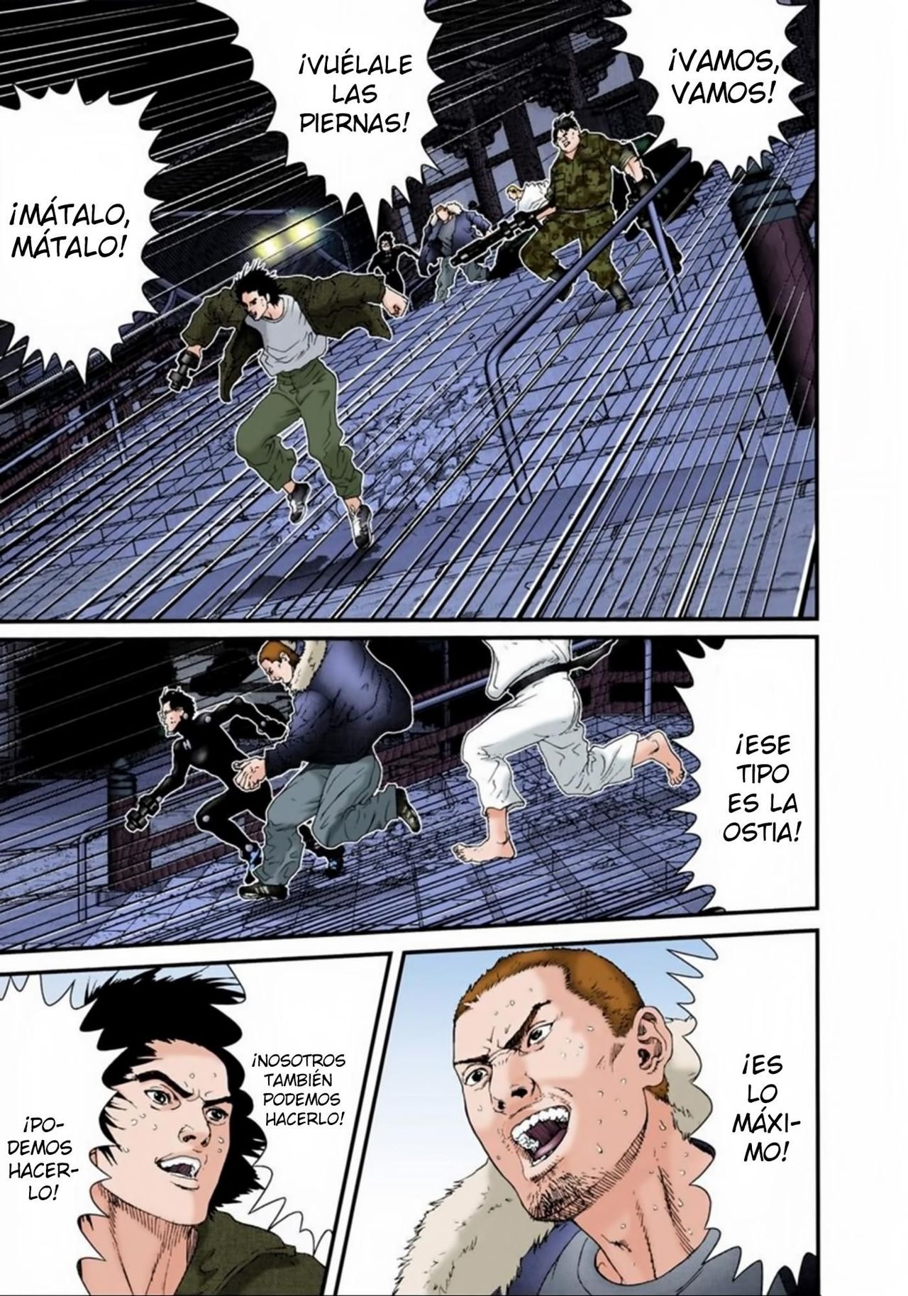 Read Gantz Full Color ES Manga Online