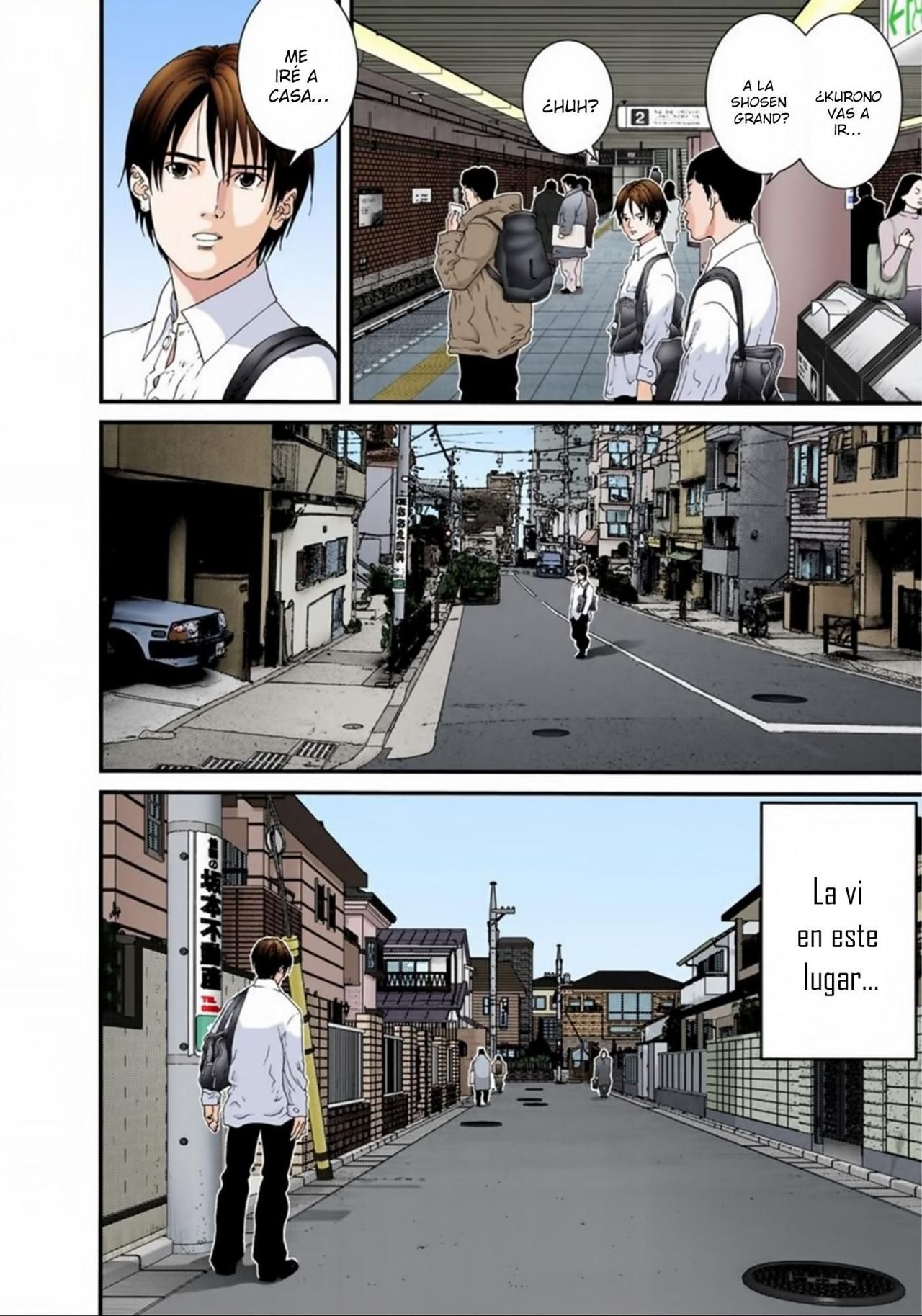 Read Gantz Full Color ES Manga Online