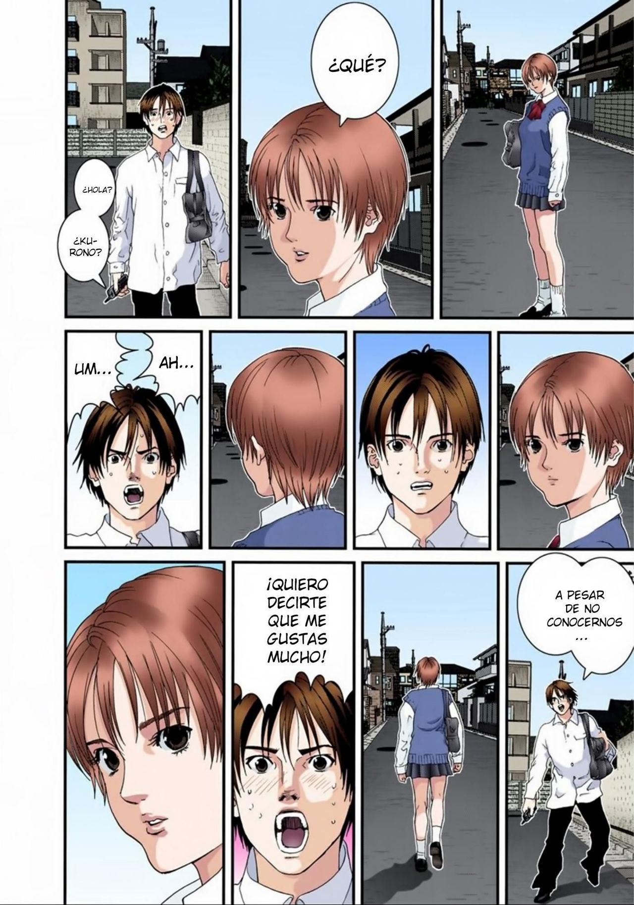 Read Gantz Full Color ES Manga Online