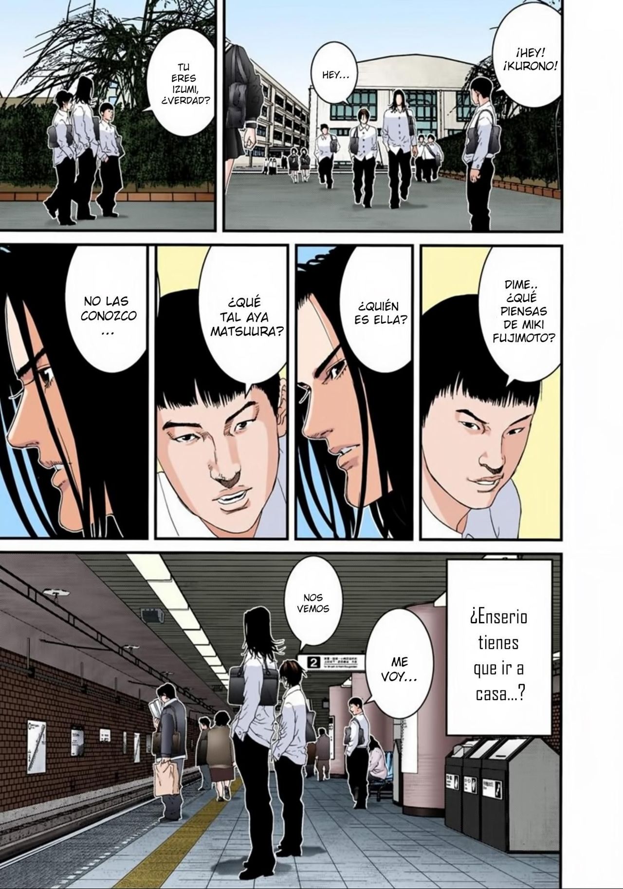Read Gantz Full Color ES Manga Online
