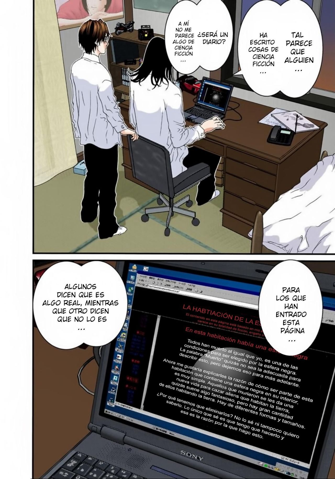 Read Gantz Full Color ES Manga Online