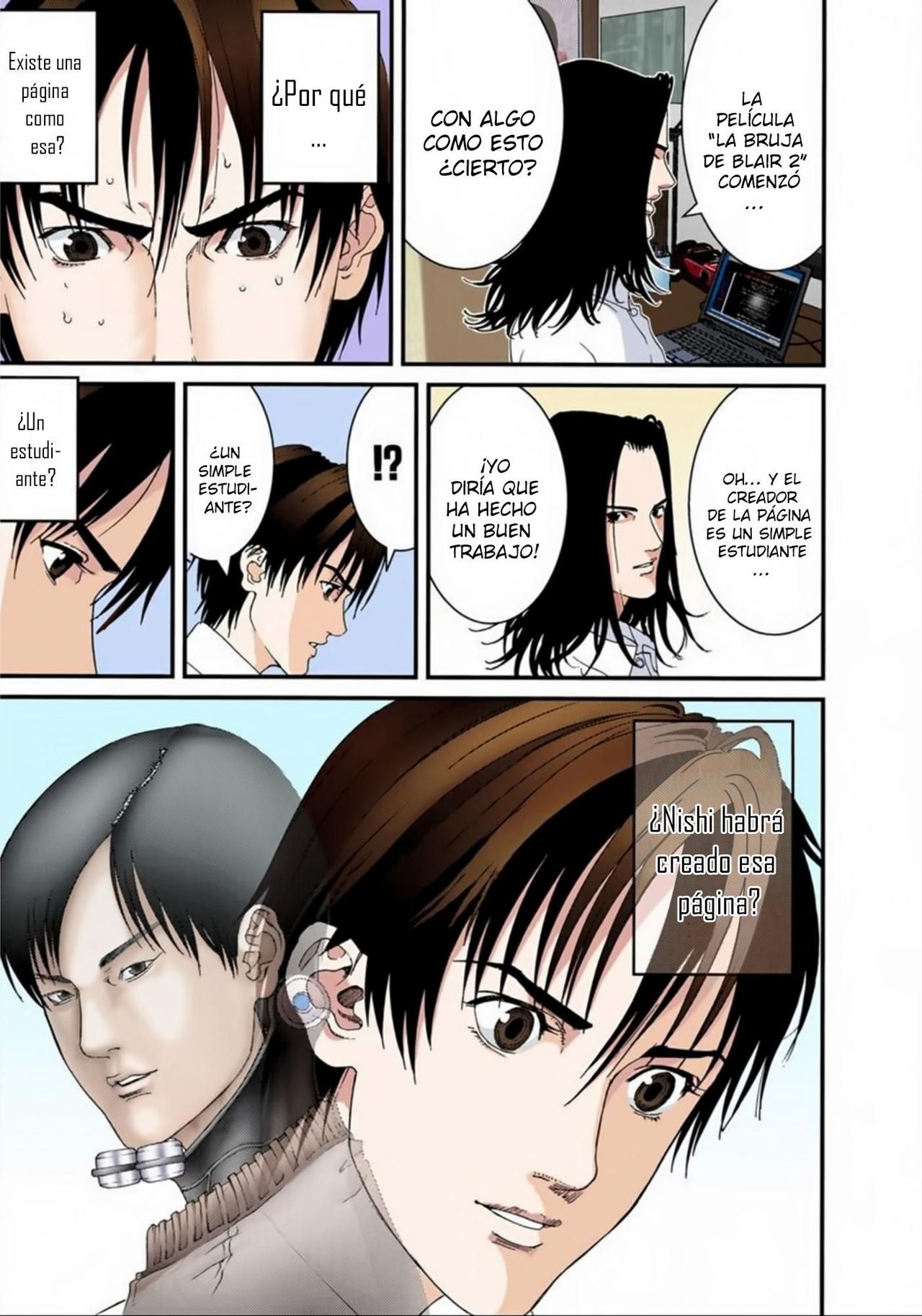 Read Gantz Full Color ES Manga Online