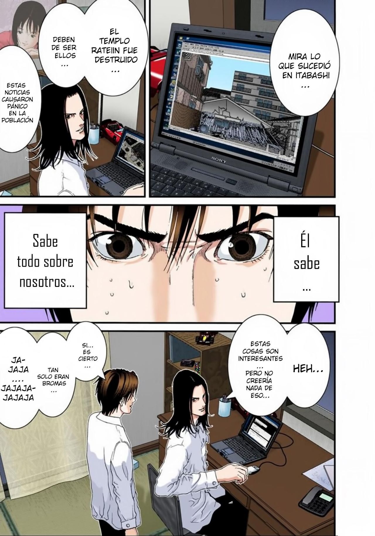 Read Gantz Full Color ES Manga Online