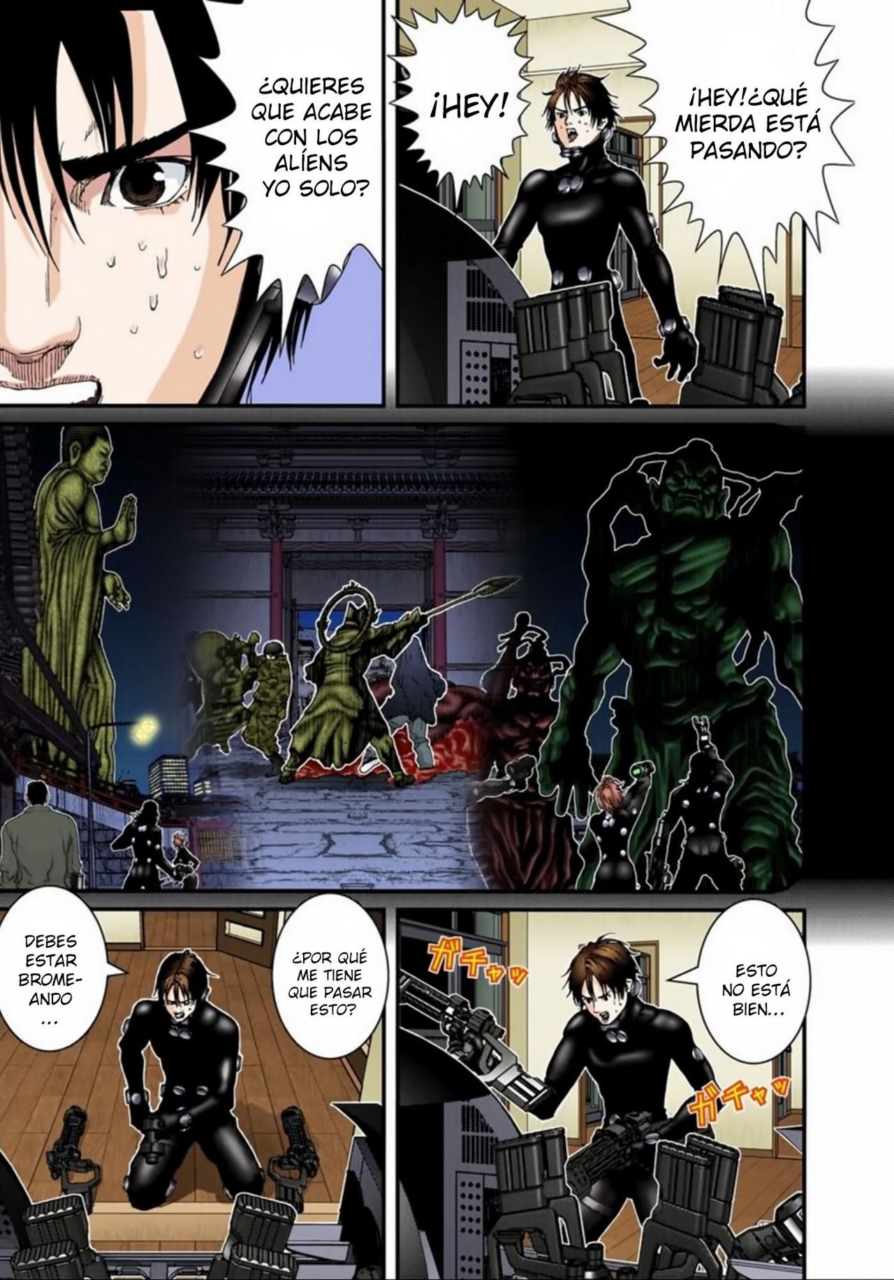 Read Gantz Full Color ES Manga Online