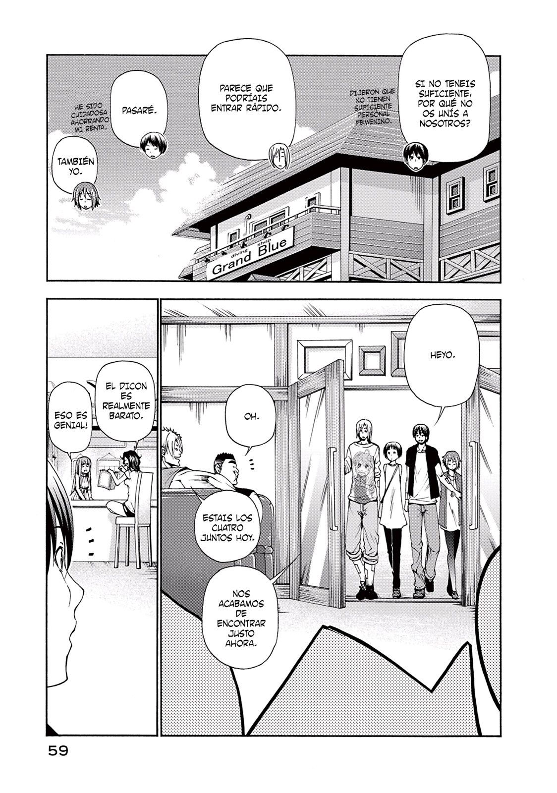 Read Grand Blue ES Manga Online