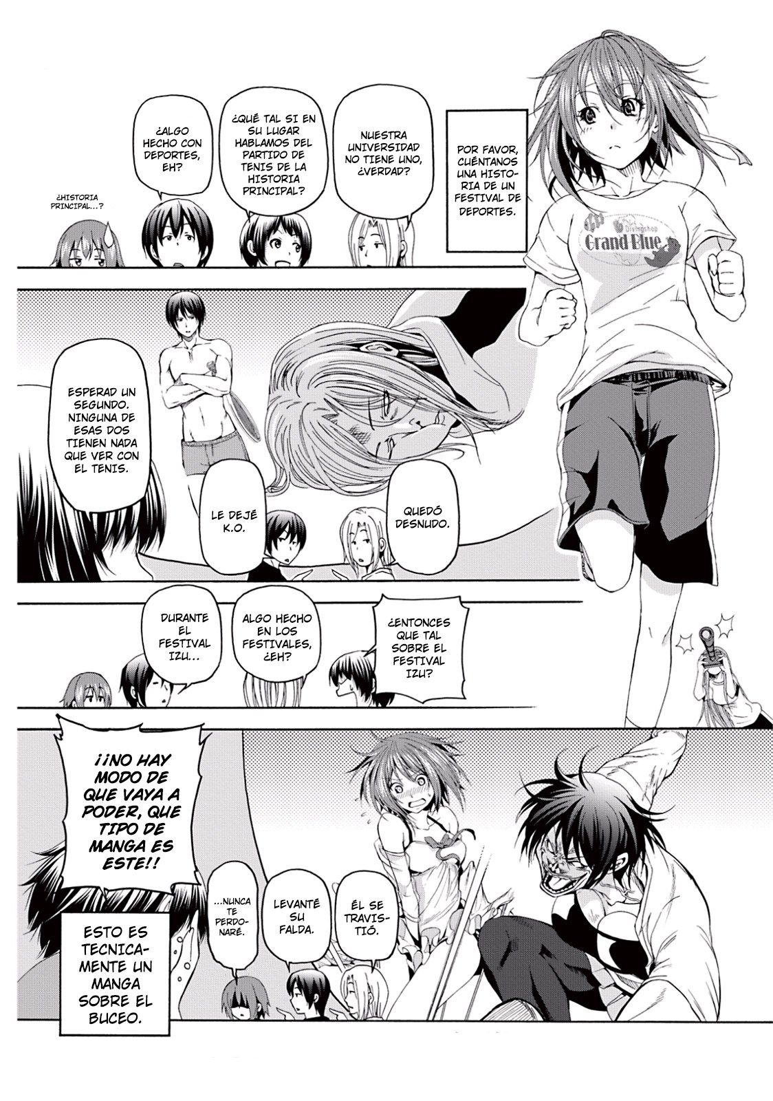 Read Grand Blue ES Manga Online