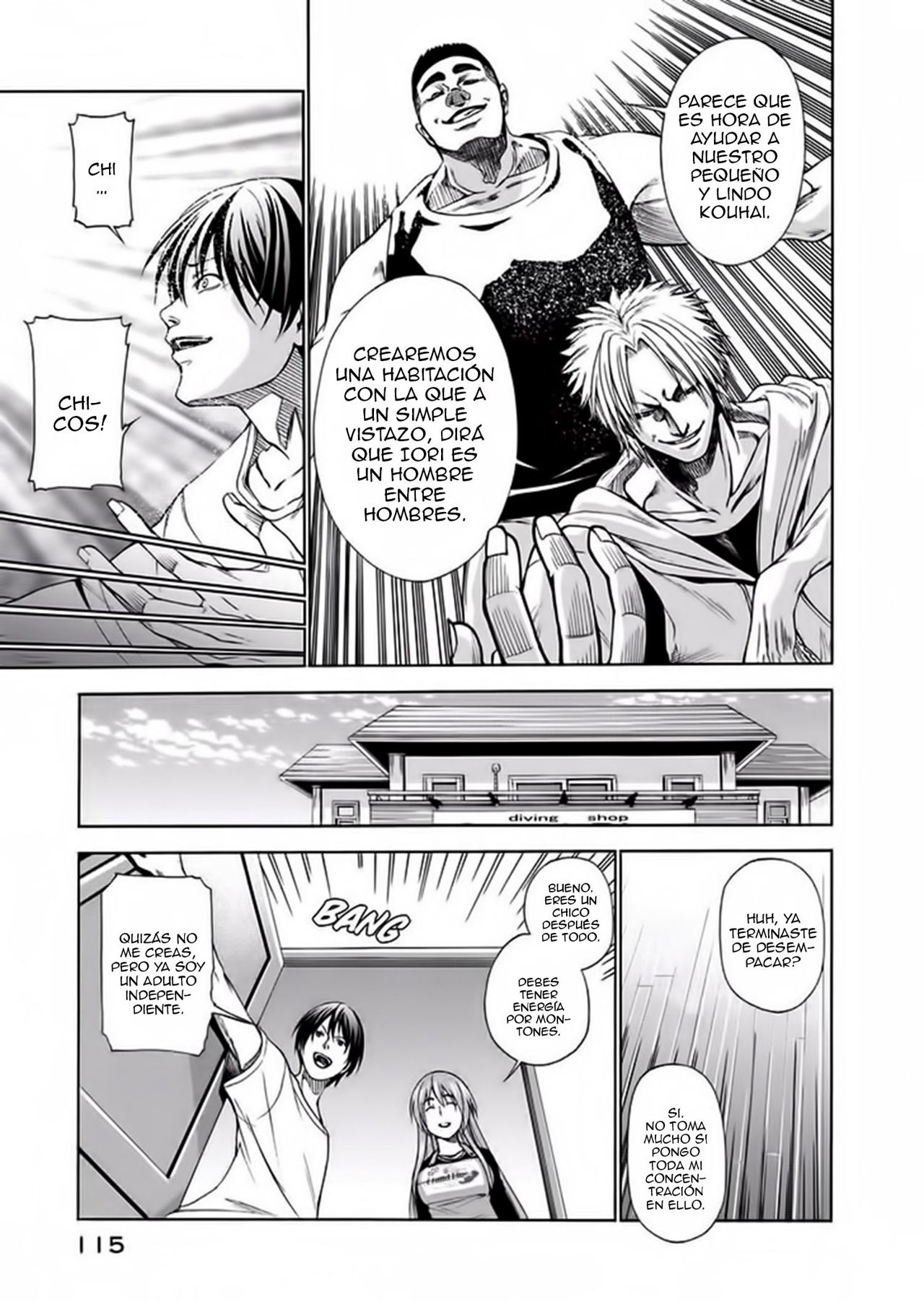Read Grand Blue ES Manga Online