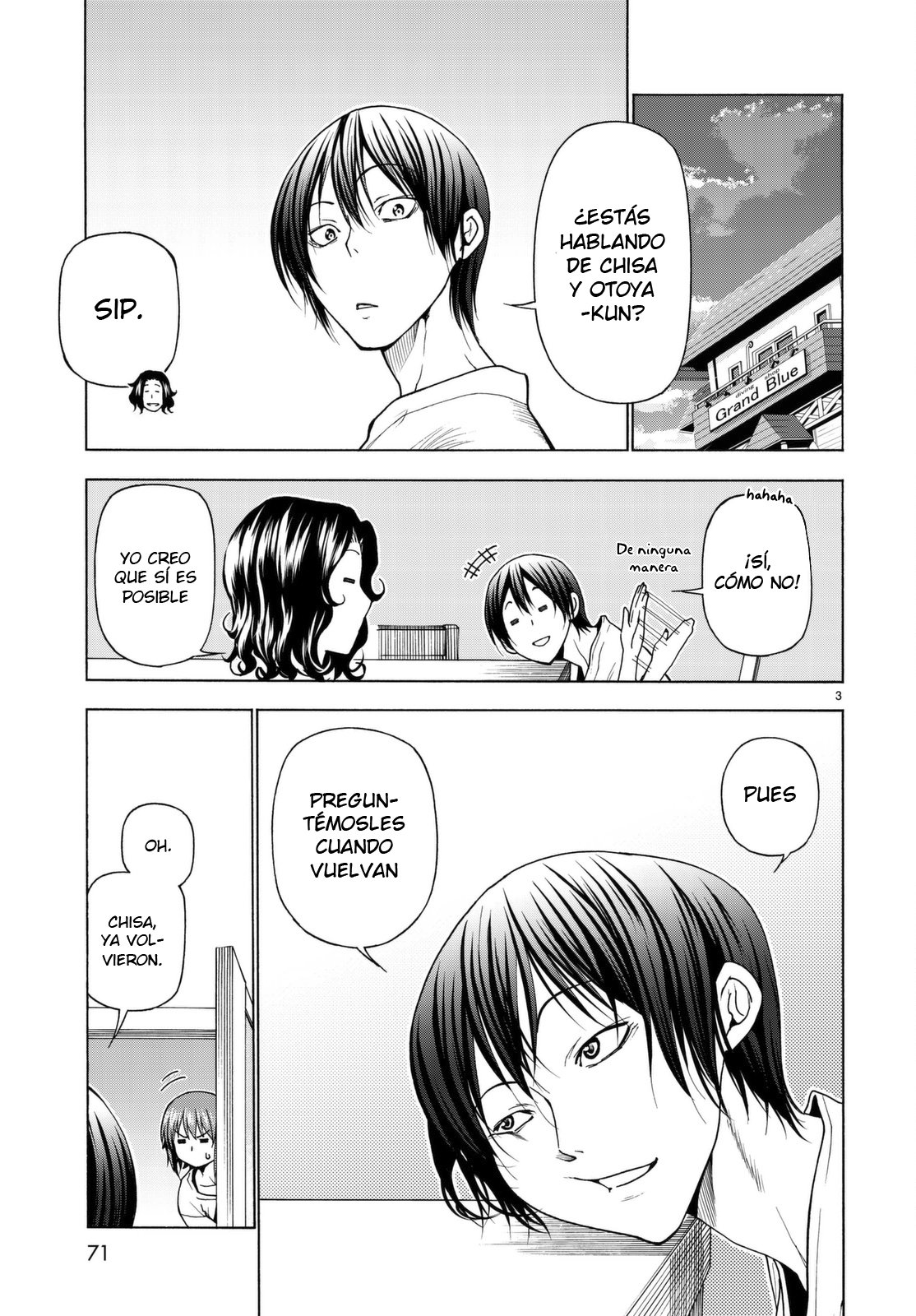 Read Grand Blue ES Manga Online