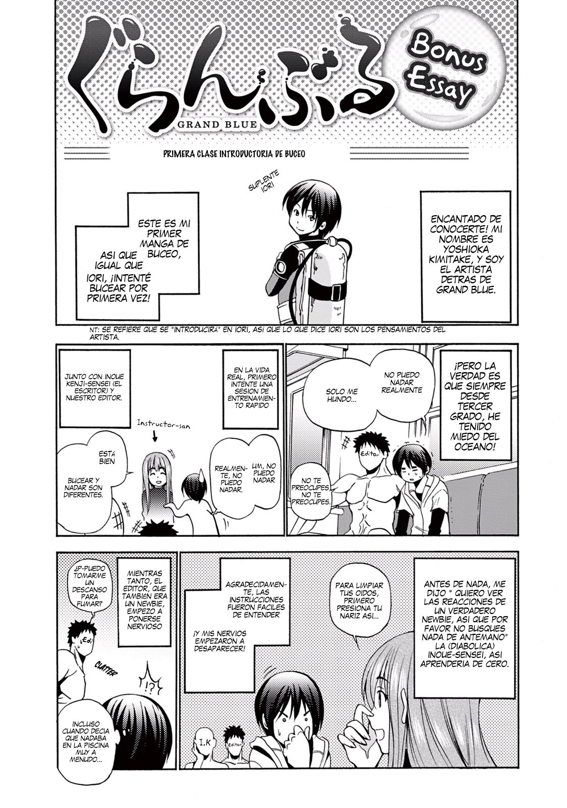 Read Grand Blue ES Manga Online