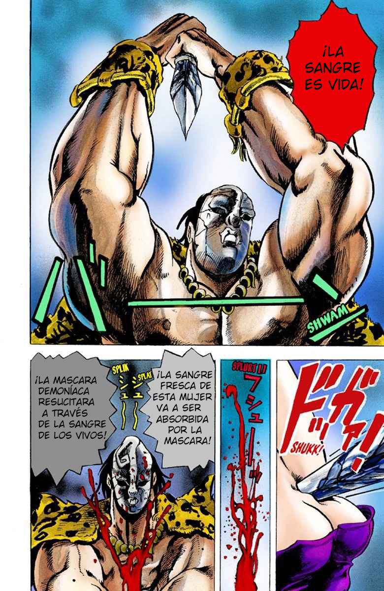 Read JoJo's Bizarre Adventure Parte 1 Phantom Blood Full Color ES Manga Online