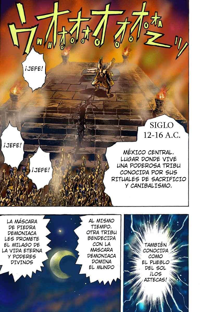 Read JoJo's Bizarre Adventure Parte 1 Phantom Blood Full Color ES Manga Online