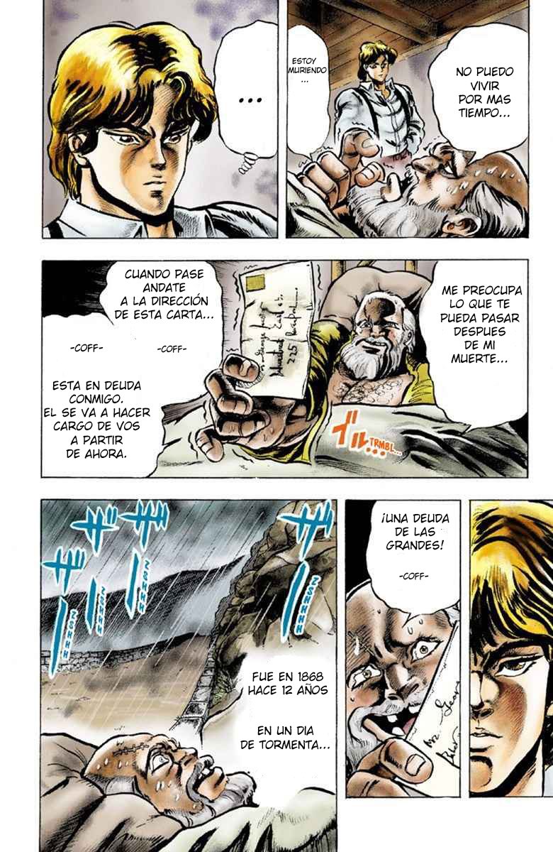 Read JoJo's Bizarre Adventure Parte 1 Phantom Blood Full Color ES Manga Online