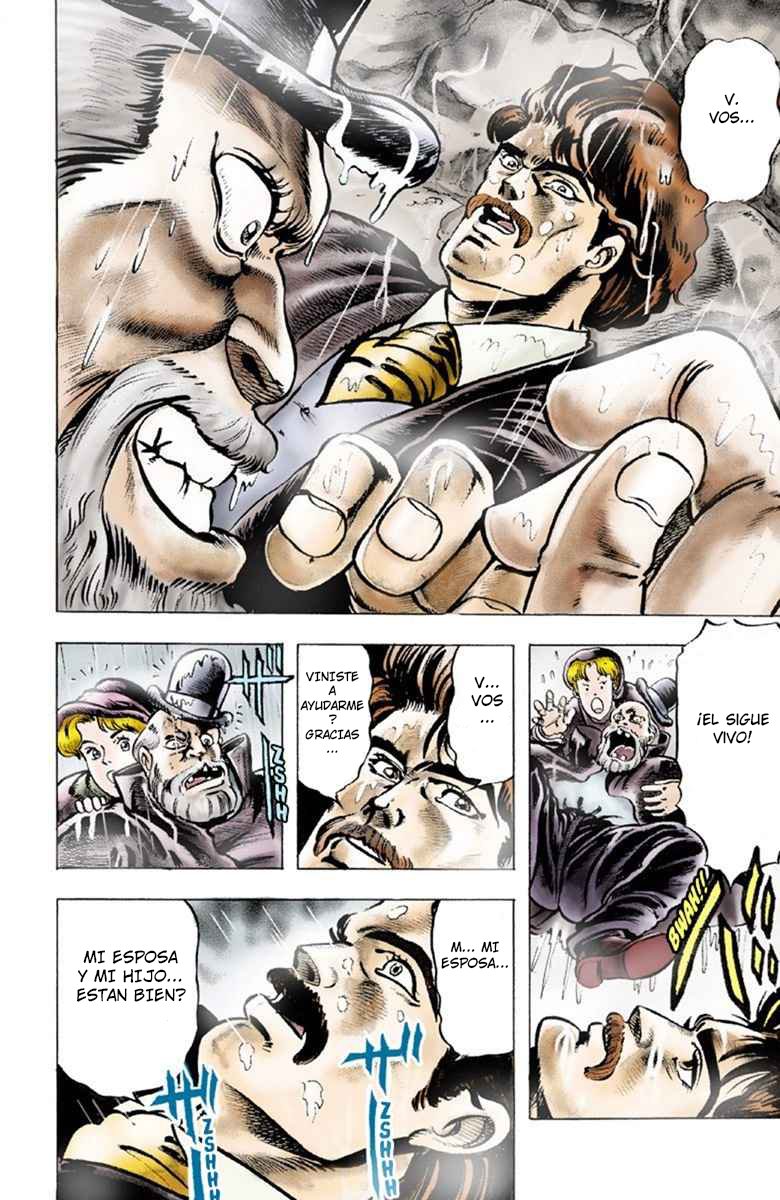 Read JoJo's Bizarre Adventure Parte 1 Phantom Blood Full Color ES Manga Online