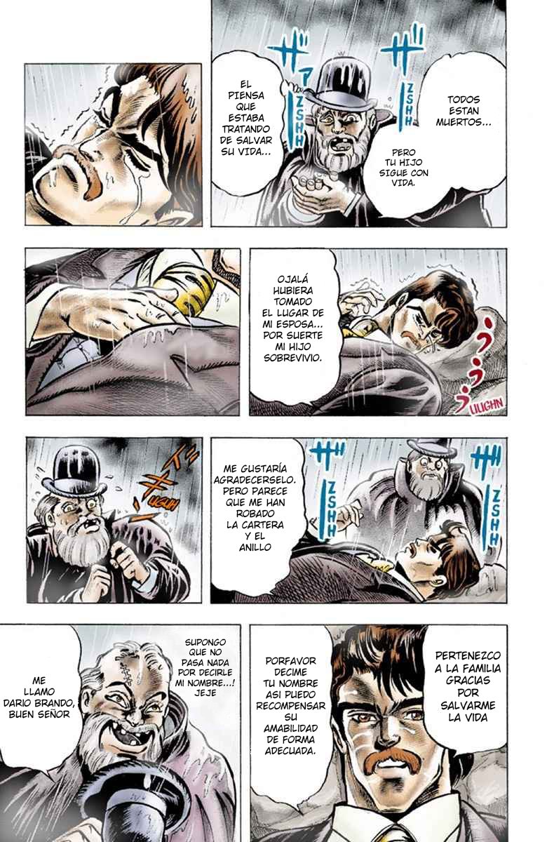 Read JoJo's Bizarre Adventure Parte 1 Phantom Blood Full Color ES Manga Online