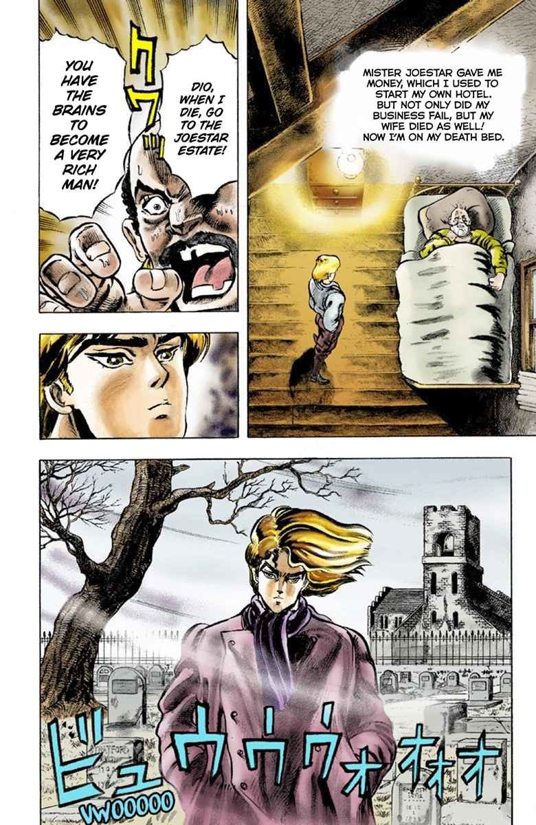 Read JoJo's Bizarre Adventure Parte 1 Phantom Blood Full Color ES Manga Online