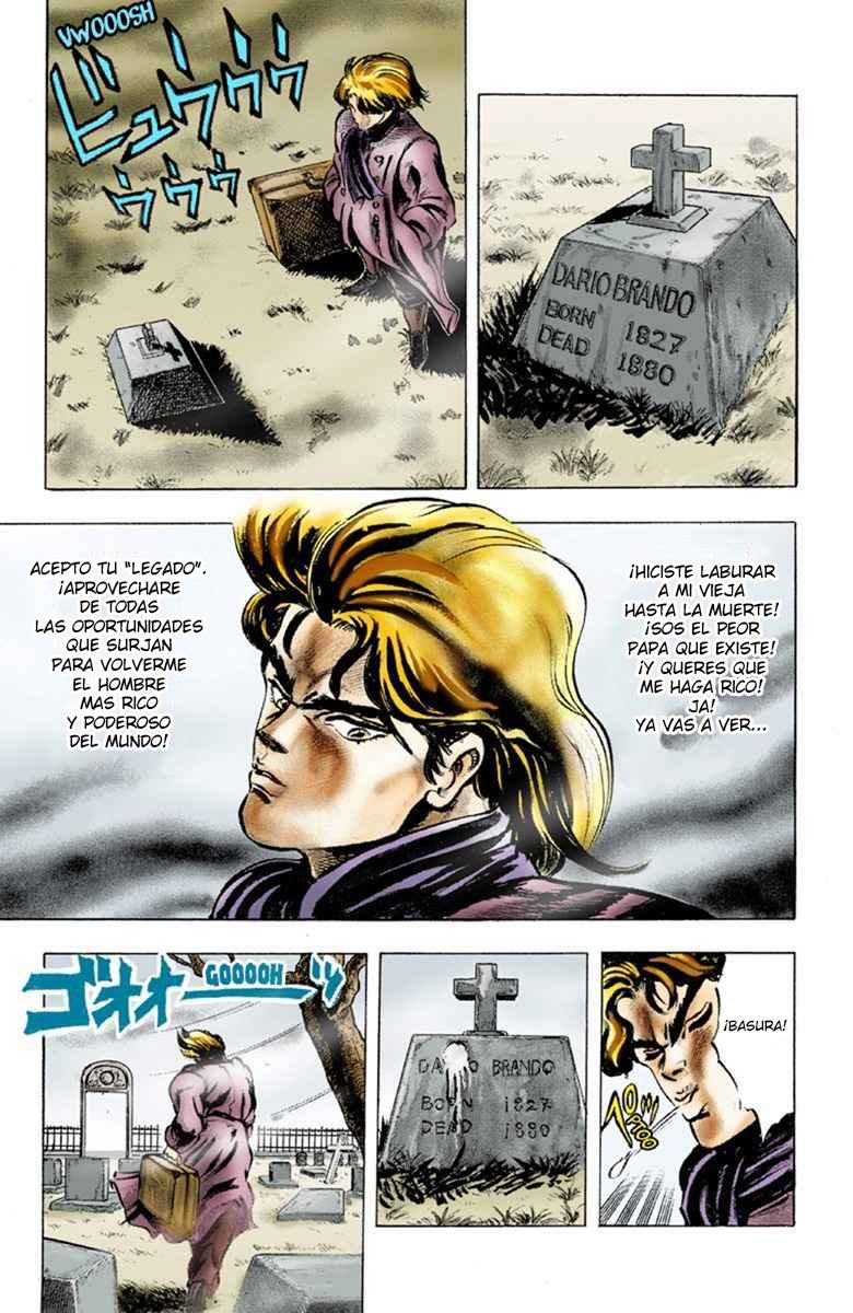 Read JoJo's Bizarre Adventure Parte 1 Phantom Blood Full Color ES Manga Online
