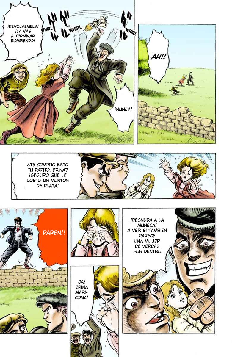 Read JoJo's Bizarre Adventure Parte 1 Phantom Blood Full Color ES Manga Online