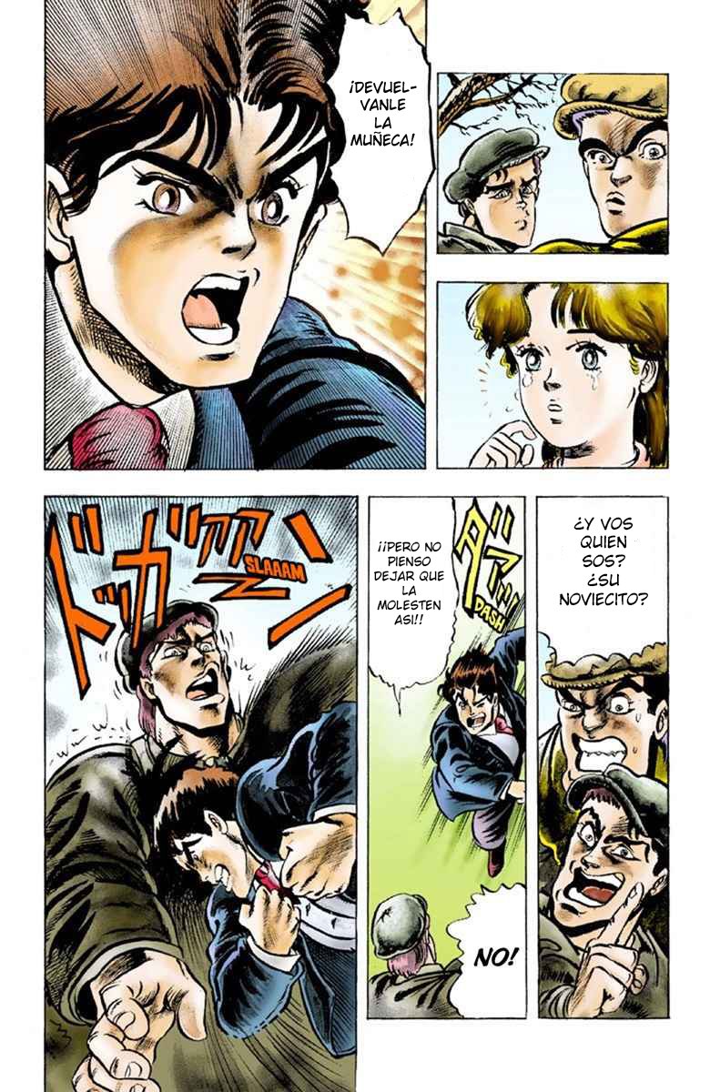 Read JoJo's Bizarre Adventure Parte 1 Phantom Blood Full Color ES Manga Online