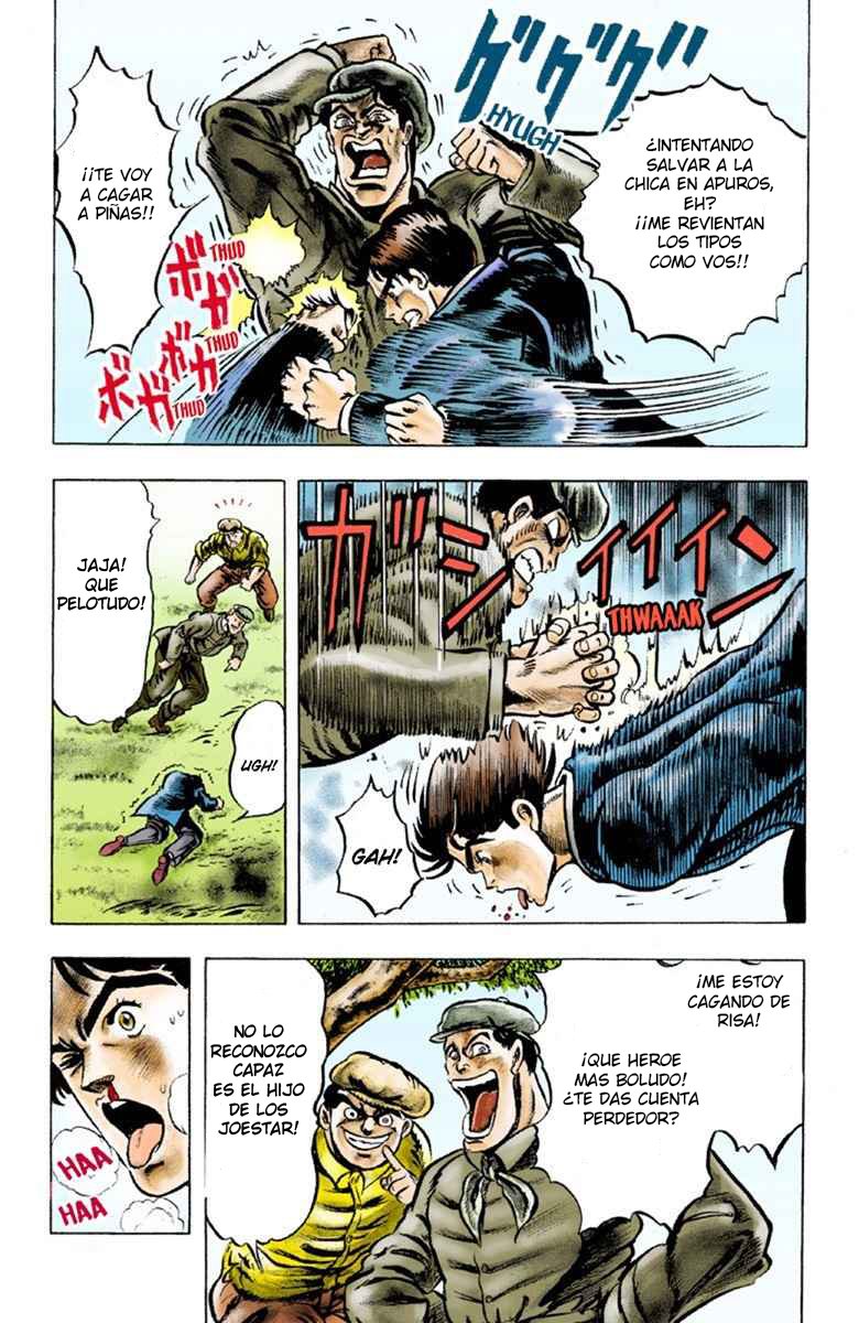 Read JoJo's Bizarre Adventure Parte 1 Phantom Blood Full Color ES Manga Online