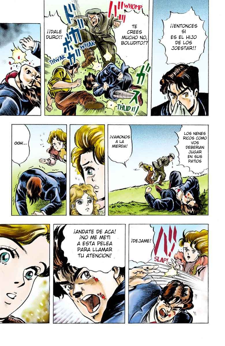 Read JoJo's Bizarre Adventure Parte 1 Phantom Blood Full Color ES Manga Online