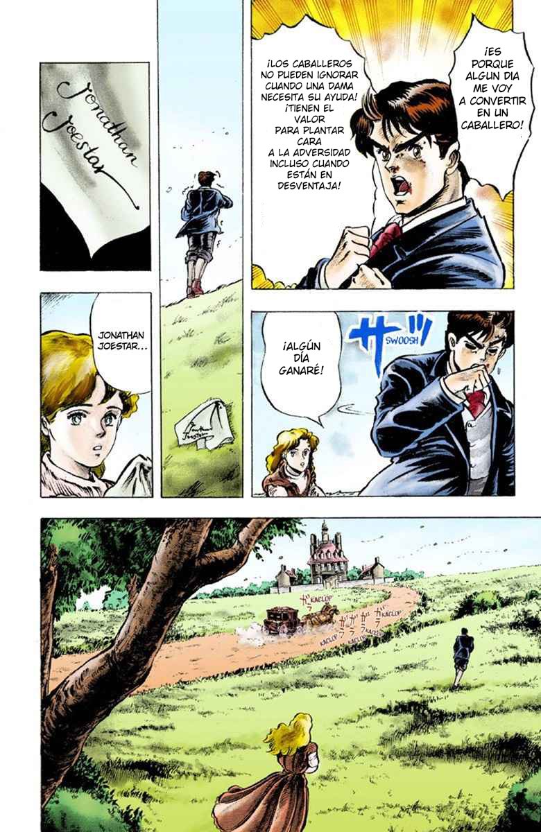 Read JoJo's Bizarre Adventure Parte 1 Phantom Blood Full Color ES Manga Online