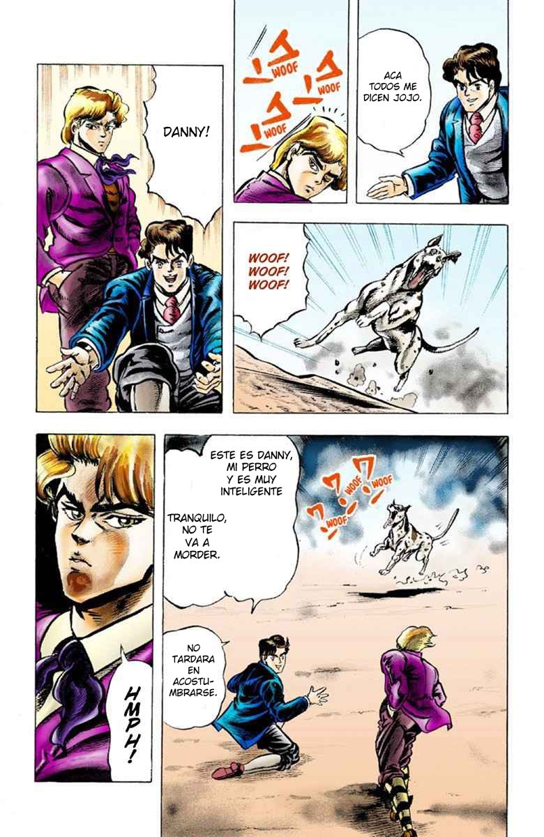 Read JoJo's Bizarre Adventure Parte 1 Phantom Blood Full Color ES Manga Online