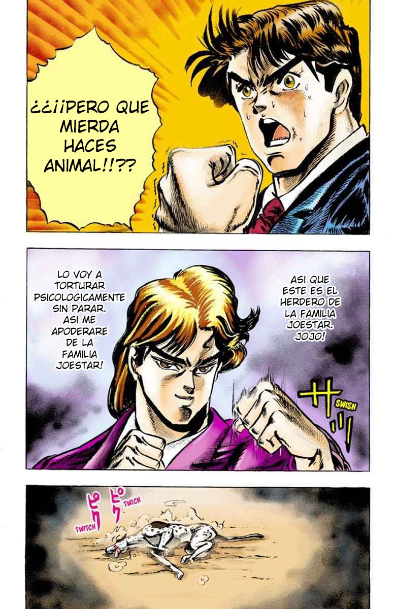 Read JoJo's Bizarre Adventure Parte 1 Phantom Blood Full Color ES Manga Online