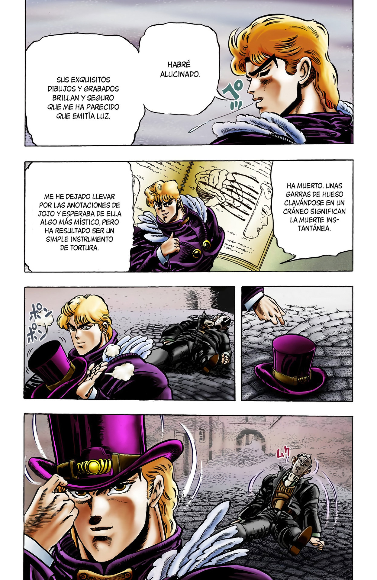 Read JoJo's Bizarre Adventure Parte 1 Phantom Blood Full Color ES Manga Online