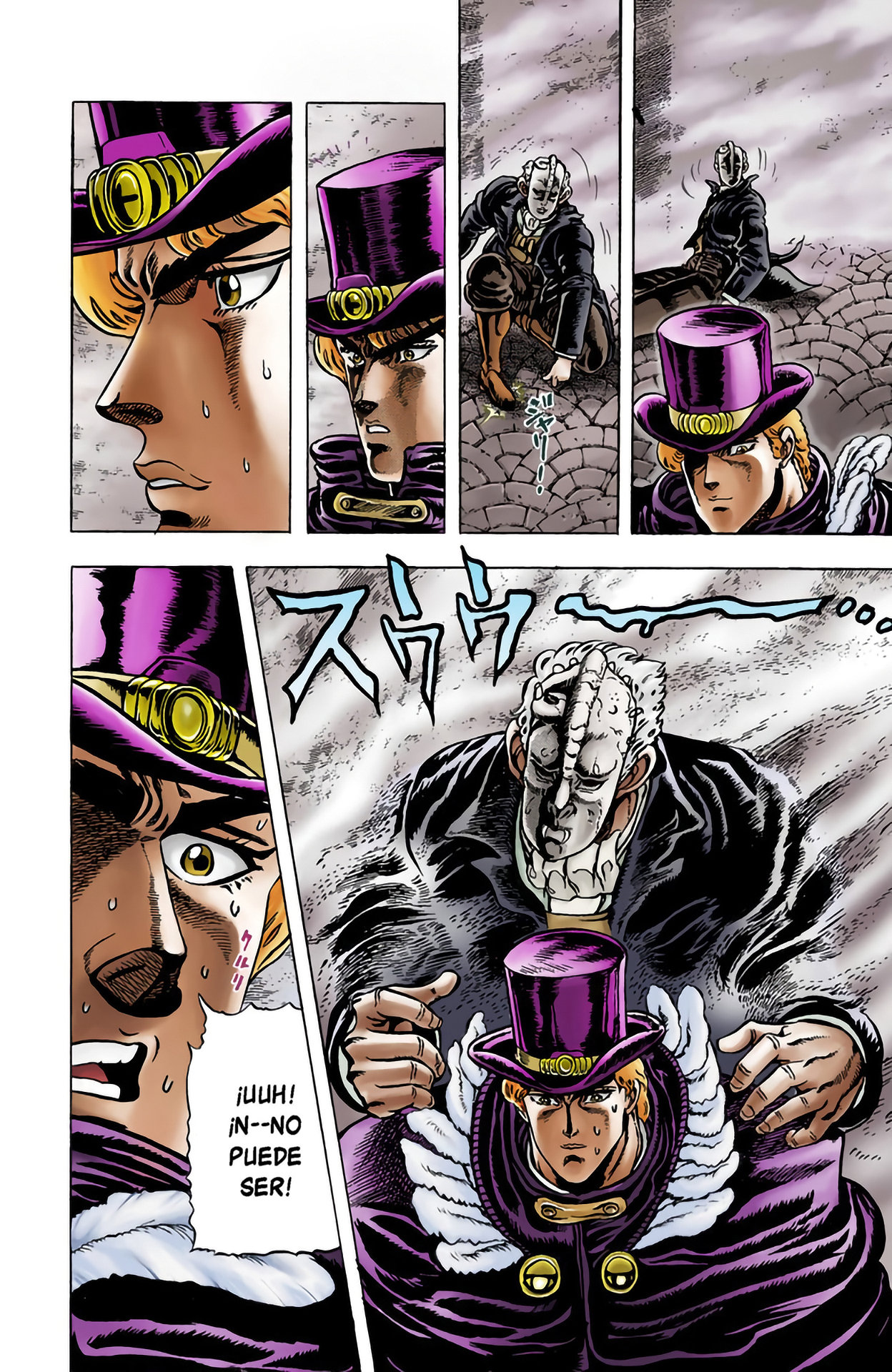 Read JoJo's Bizarre Adventure Parte 1 Phantom Blood Full Color ES Manga Online